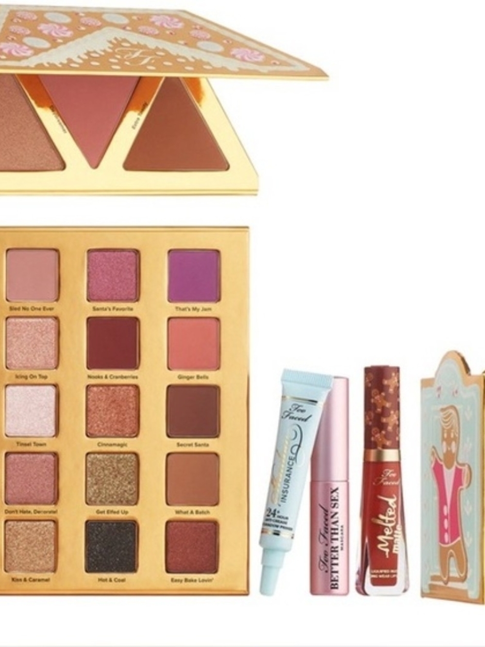 Too Faced Christmas Cookie House Party, NWT